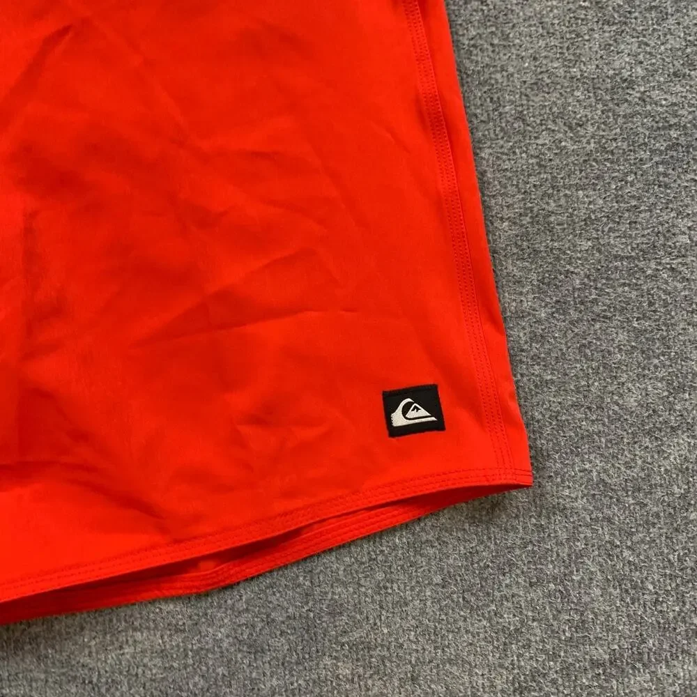 Quiksilver Board Shorts Mens 36 High Risk Red Surfsilk Kaimana Surf Surfing